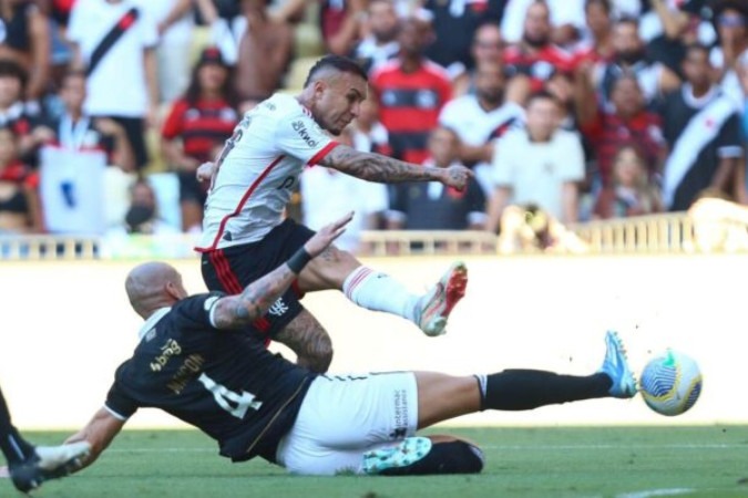 Cebolinha é um dos grandes destaques do Flamengo na temporada e subiu de produção com Tite -  (crédito:  - Foto: Divulgação / Flamengo)