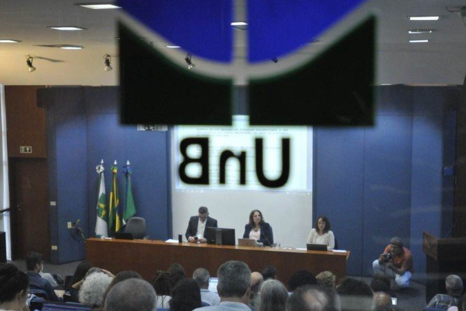  07/06/2024. Crédito: Minervino Júnior/CB/D.A Press. Brasil.  Brasilia - DF. Reitoria da UNB apresenta concessão de diplona para Honestino Guimarães em memória ao ex aluno de geologia da universidade.