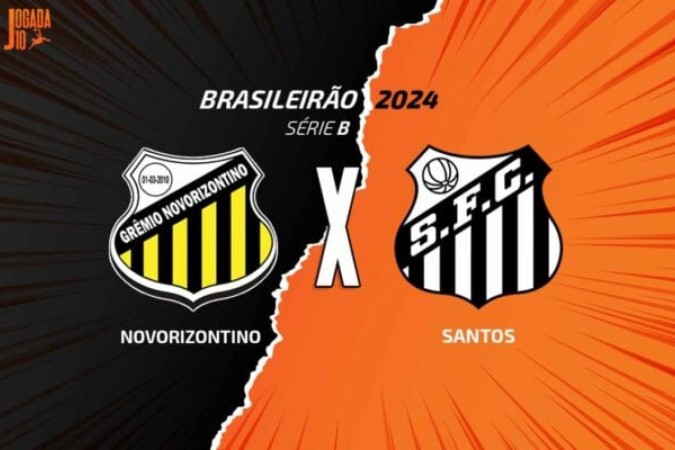 Novorizontino x Santos -  (crédito:  Foto: Arte/Jogada10)