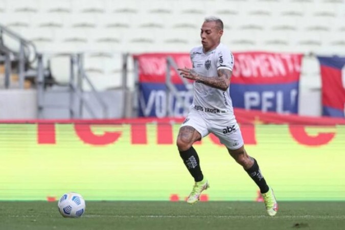 Vargas não descarta um retorno à Universidad de Chile -  (crédito: Foto: Pedro Souza / Atlético)