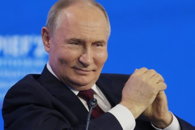 'Europa não tem defesa': Putin faz alerta em discurso confiante sobre a Ucrânia -  (crédito: BBC Geral)