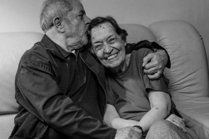 Luiz Inácio Lula da Silva e Maria da Conceição Tavares  -  (crédito: Presidência/Ricardo Stuckert)