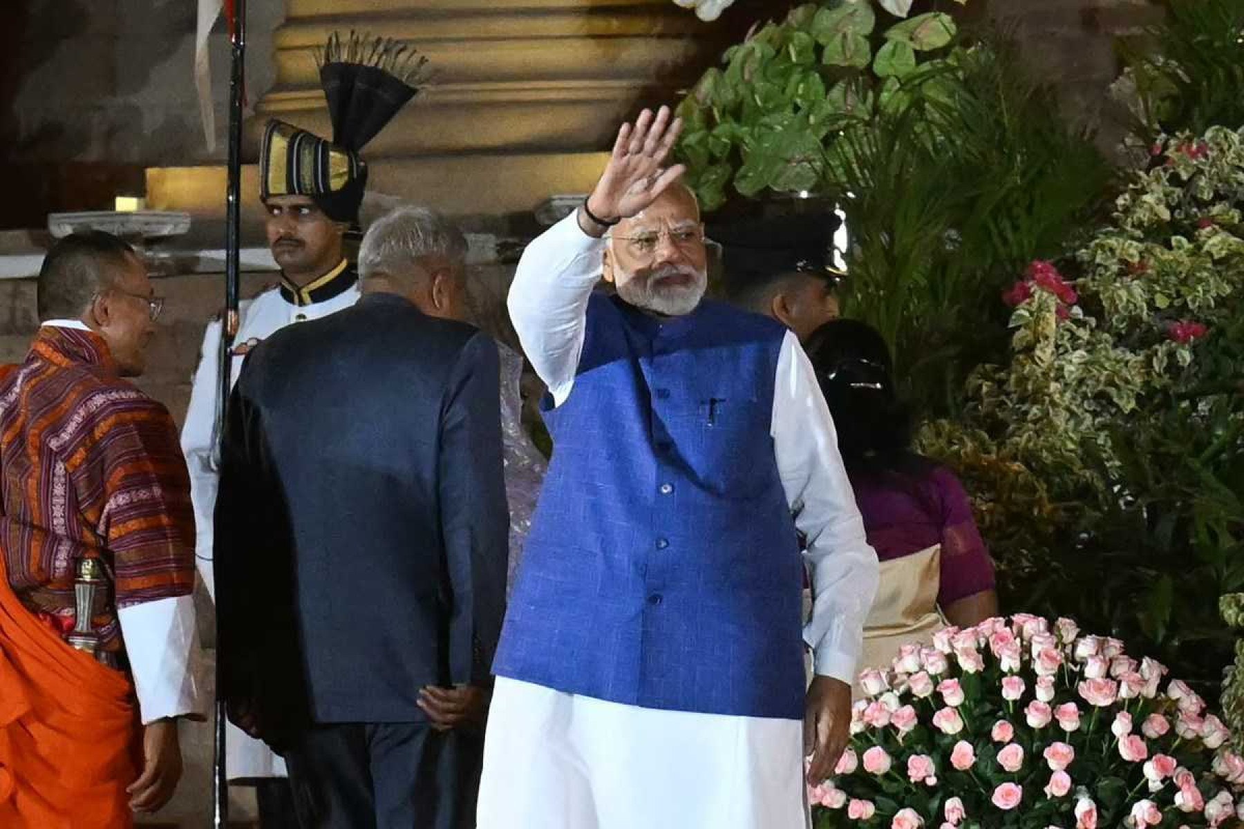 Na Índia, Modi é empossado para um terceiro mandato como primeiro-ministro