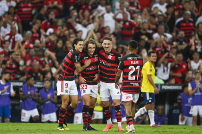 Flamengo está classificado para o Super Mundial de Clubes -  (crédito: Foto: Marcelo Cortes /CRF)
