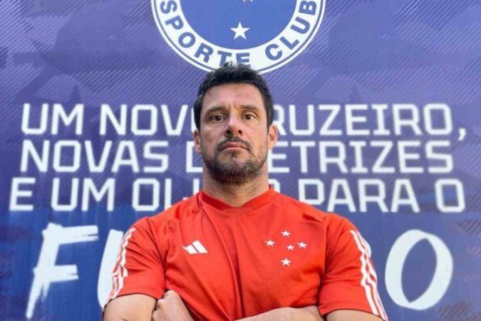 Fabrício é o novo Auxiliar Técnico Geral das Categorias de Base -  (crédito: Foto: Reprodução/Instagram)