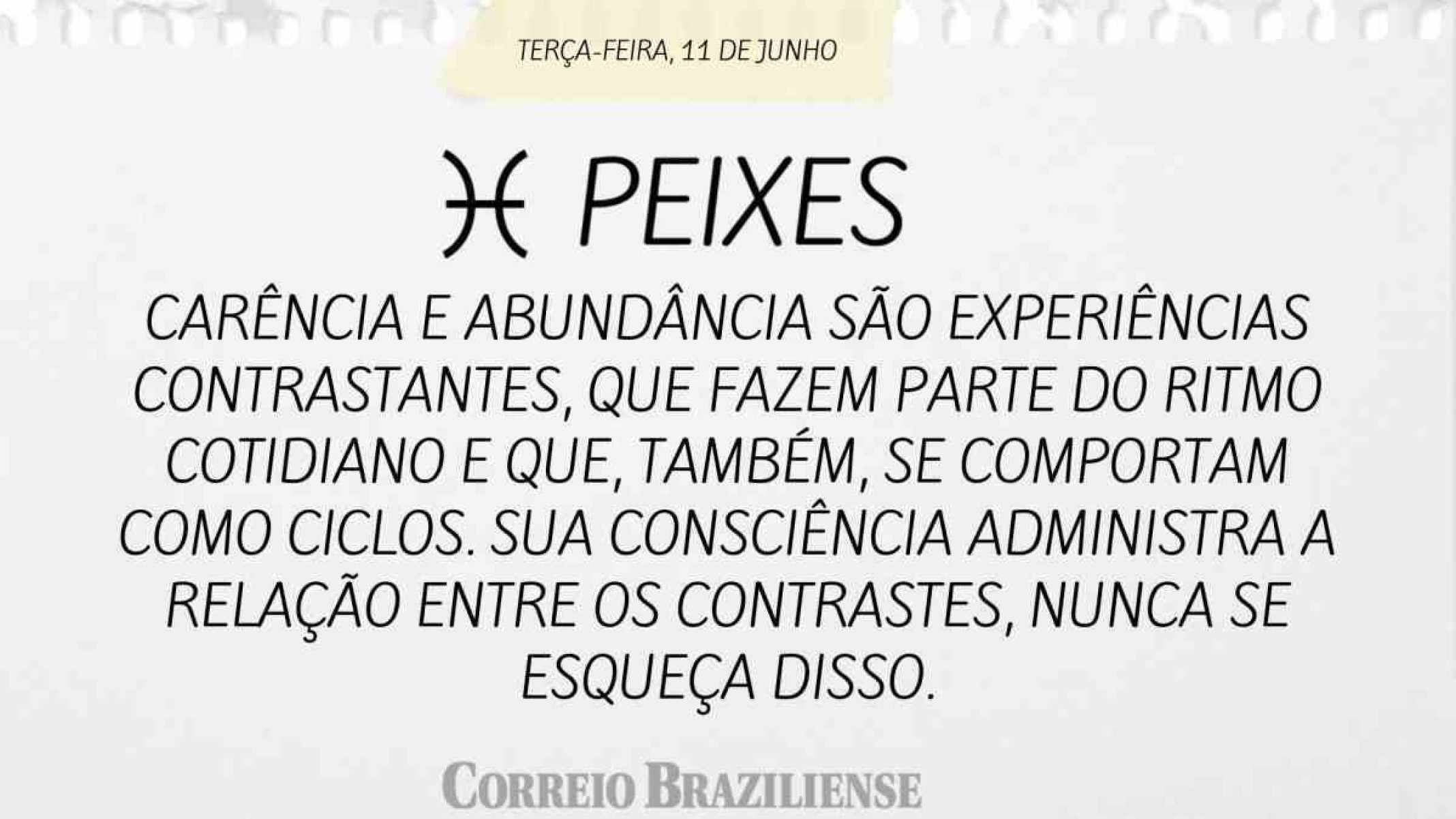 PEIXES | 11 DE JUNHO DE 2024