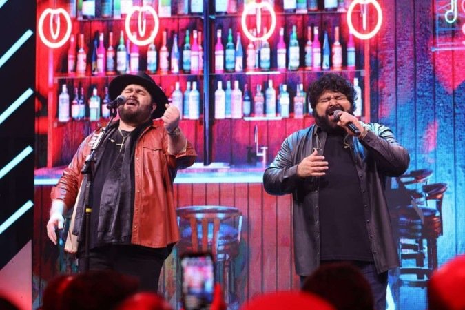 César Menotti e Fabiano no Funn Festival