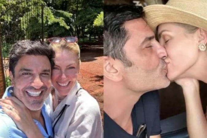 Ana Hickmann abre o jogo sobre primeiro beijo com Edu Guedes -  (crédito: Observatorio dos Famosos)