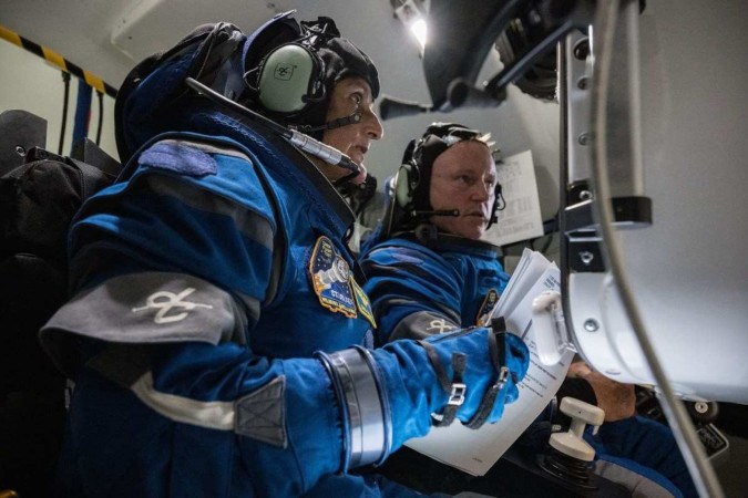 



Astronautas americanos no espaço

