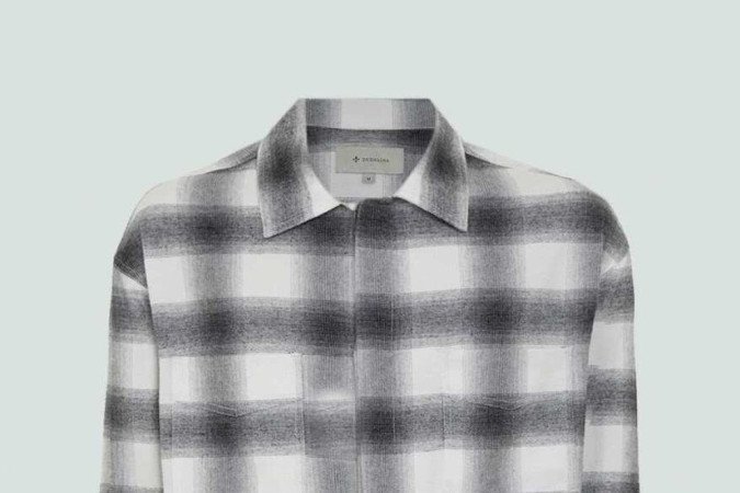 Camisa overshirt sarja xadrez, da Dudalina 
(R$ 699,90)