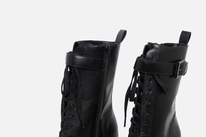 Coturno 
Combat, da 
John John 
(R$ 469)