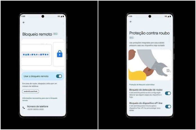 Os usuários de celulares com sistema operacional Android no Brasil poderão testar a versão beta de novas funcionalidades contra roubo a partir de julho