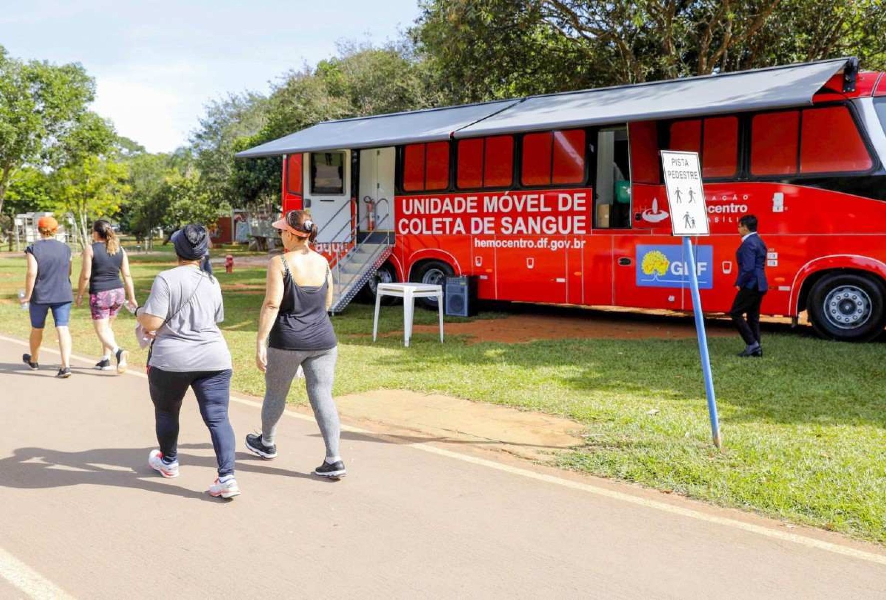 Quer doar sangue? Parque da Cidade terá coleta na próxima sexta (14/6)