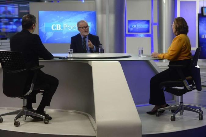 Jungmann concede entrevista aos jornalistas Denise Rothenburg e Carlos Alexandre de Souza -  (crédito:  Marcelo Ferreira/CB/D.A Press)