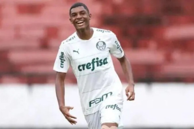 Luis Guilherme atuou em 45 partidas pelo Palmeiras  -  (crédito: Foto: Fabio Menotti/Palmeiras)