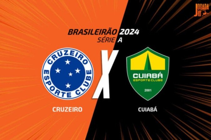 Cruzeiro e Cuiabá se enfrentam no Mineirão - (crédito: Arte: Jogada10) Cruzeiro e Cuiabá se enfrentam no Mineirão - (crédito: Arte: Jogada10)