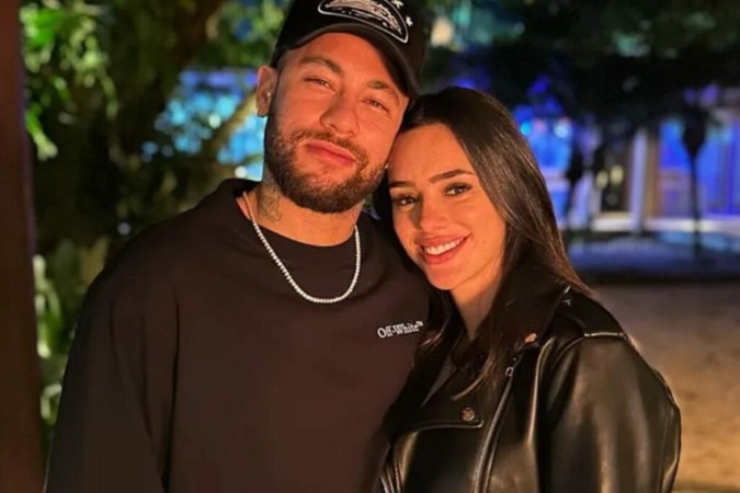 Neymar e Bruna Biancardi -  (crédito: Reprodução/ Instagram)