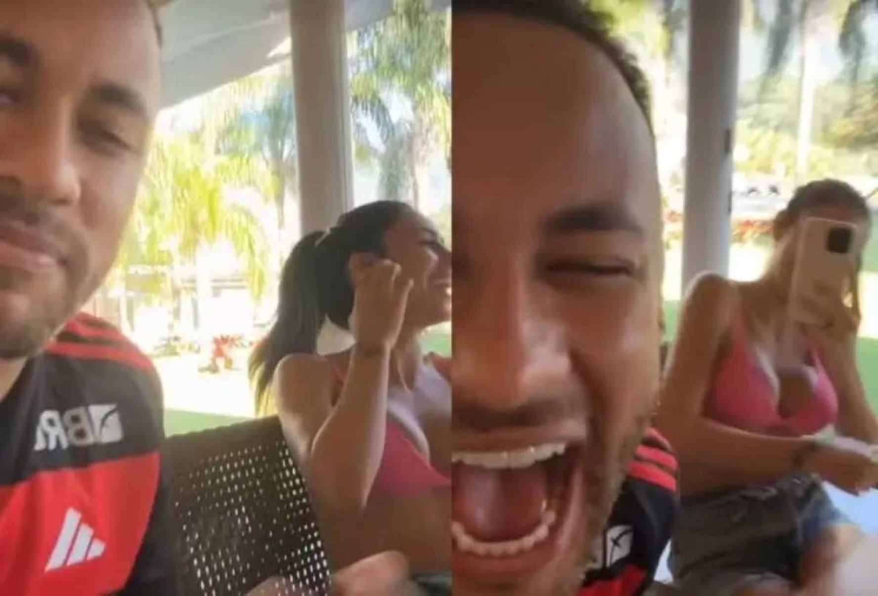 Neymar e Bruna Biancardi aparecem juntos nas redes sociais no Dia dos Namorados