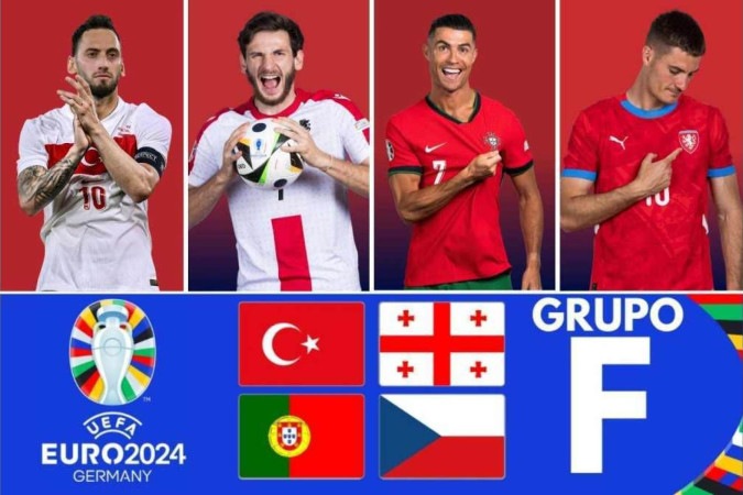 Na possível despedida de Cristiano Ronaldo, Portugal encara Turquia, Geórgia e República Tcheca no grupo F -  (crédito: Reprodução/Divulgação)