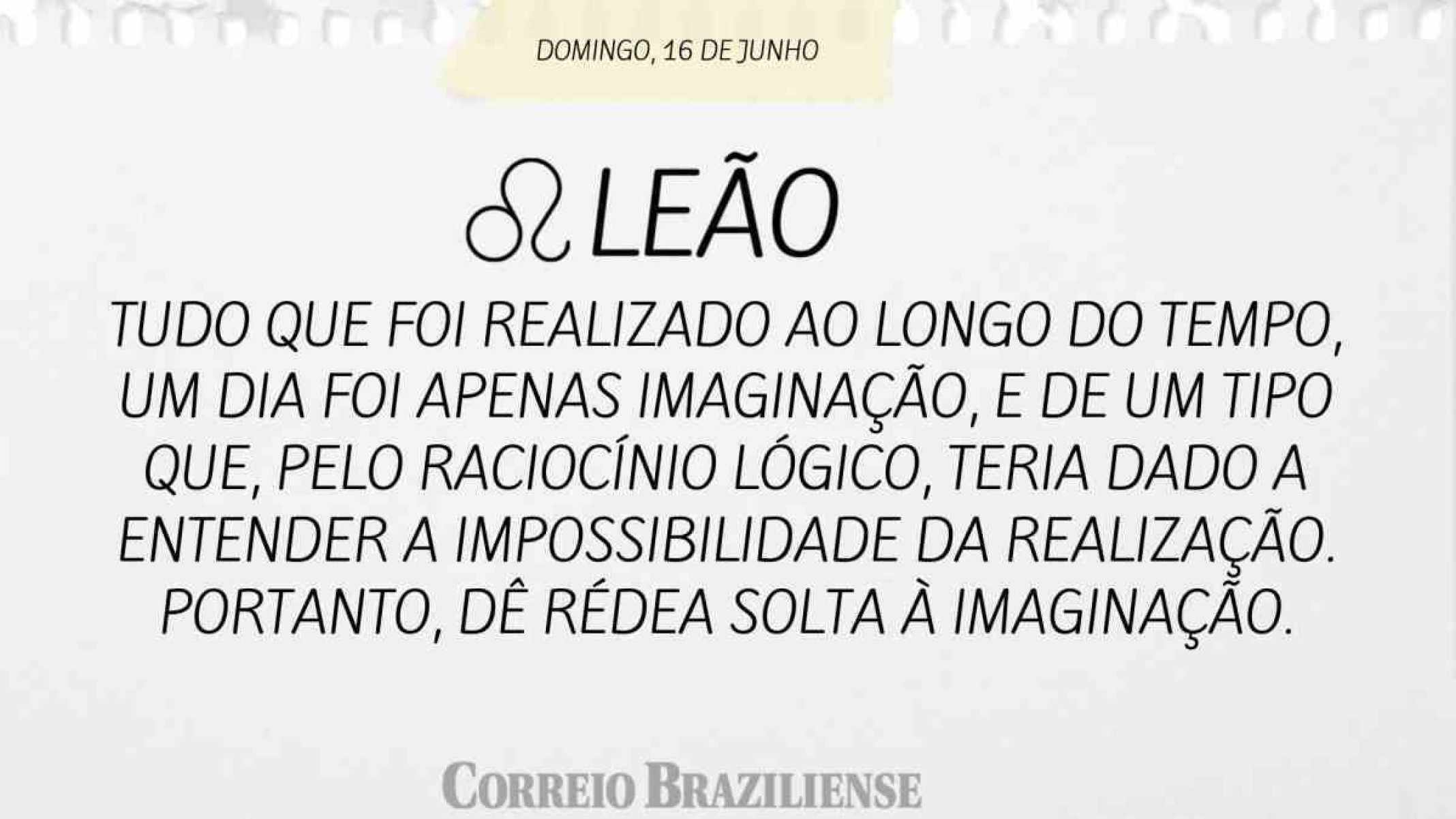 LEÃO | 16 DE JUNHO DE 2024