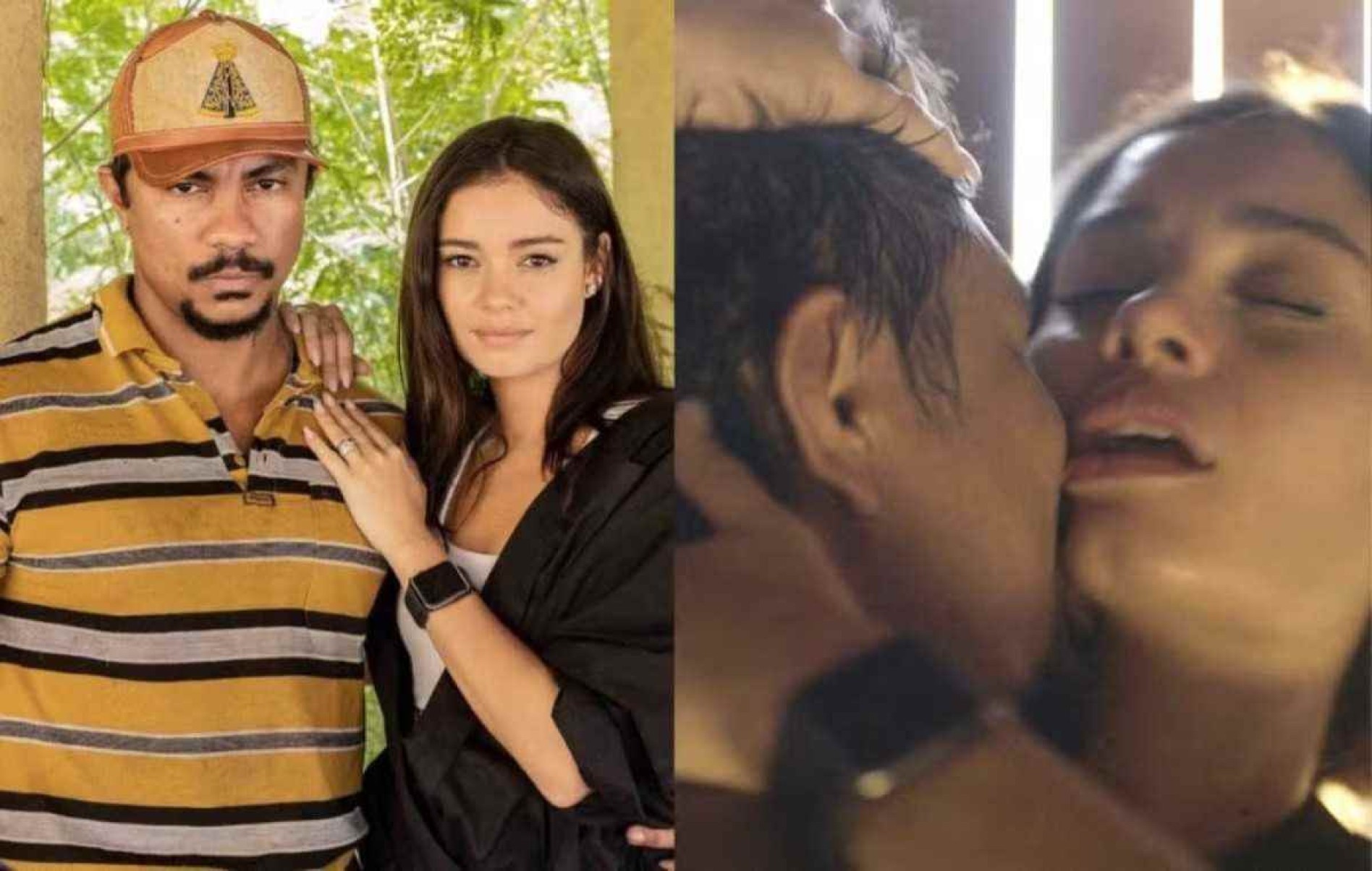 Vivendo romance, Xamã e Sophie Charlotte viajam juntos para Parintins