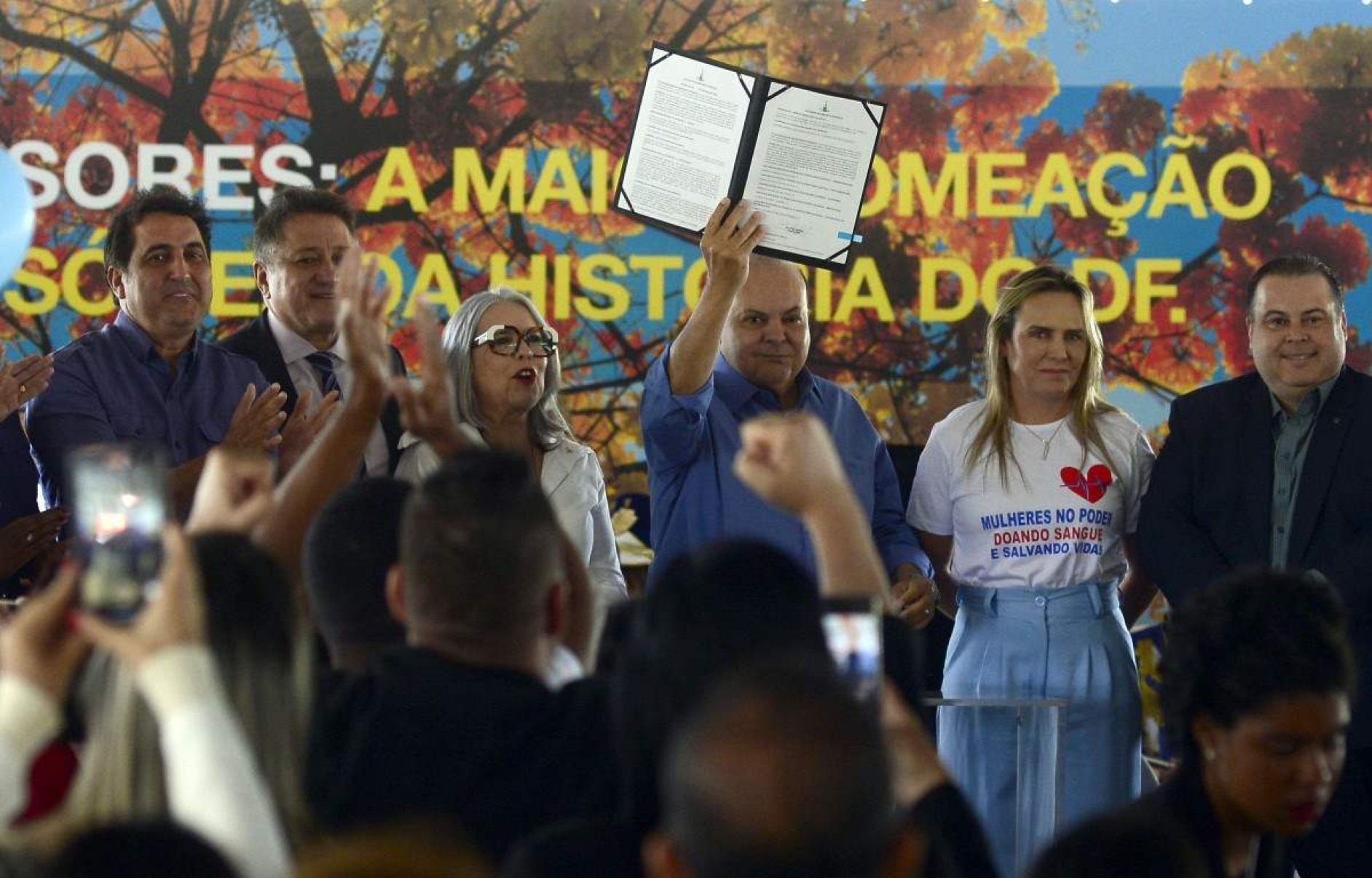  14/06/2024 Crédito: Marcelo Ferreira/CB/D.A Press. Brasil. Brasília - DF - Governador Ibanes Rocha nomea novos professores para rede de ensino pública doDF