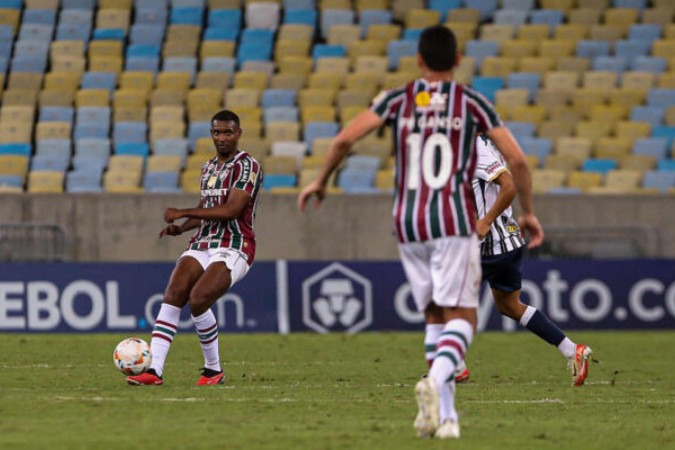Marlon foi titular nos dois últimos jogos do Fluminense  -  (crédito: - Foto: Marcelo Gonçalves/Fluminense)
