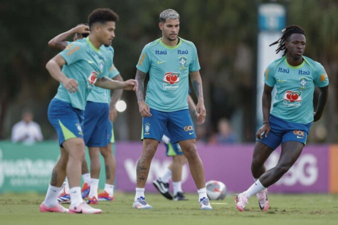 Treino da Seleção Brasileira em Orlando -  (crédito: Foto: Rafael Ribeiro/CBF)
