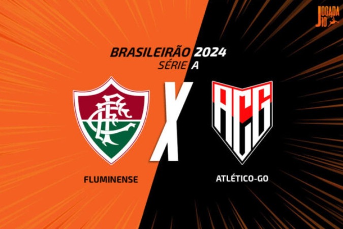 Fluminense e Atlético-GO se enfrentam pela 9ª rodada do Campeonato Brasileiro  -  (crédito:  - Foto: Arte/Jogada10)