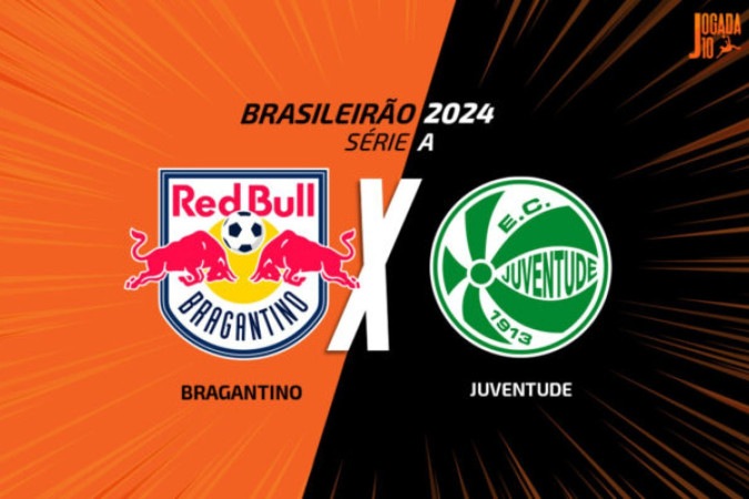 RB Bragantino e Juventude duelam pelo Campeonato Brasileiro -  (crédito: Foto: Arte/Jogada10)