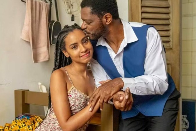 Após ‘Amor Perfeito’, Bukassa Kabengele e Gabz repetem parceria como pai e filha em ‘Mania de Você’ -  (crédito: Observatorio dos Famosos)