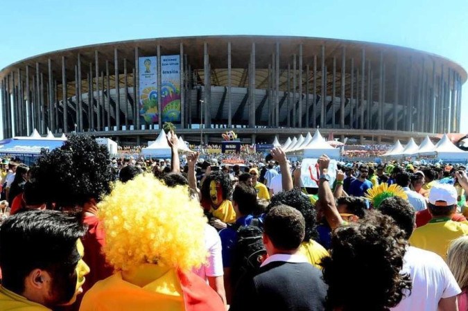 Os 10 anos da estreia de Brasília na Copa de 2014