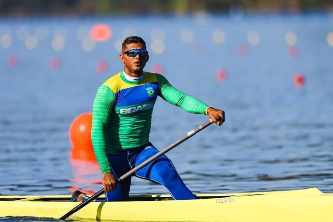 Prestes a disputar o torneio pela terceira vez, Queiroz é o único atleta que vai participar em mais de uma prova: C1 1000 metros e no C2 500 metros -  (crédito: William Lucas/COB)