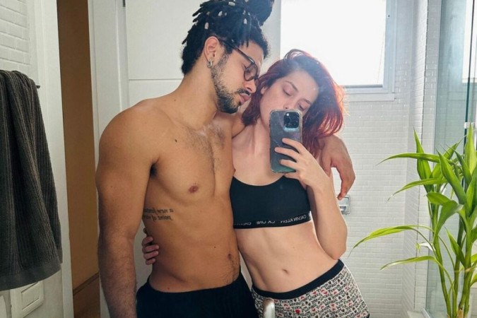 Sophia Abrahão diz que Sérgio Malheiros recebe nudes de homens e faz confissão sobre sexo com ator -  (crédito: Observatorio dos Famosos)