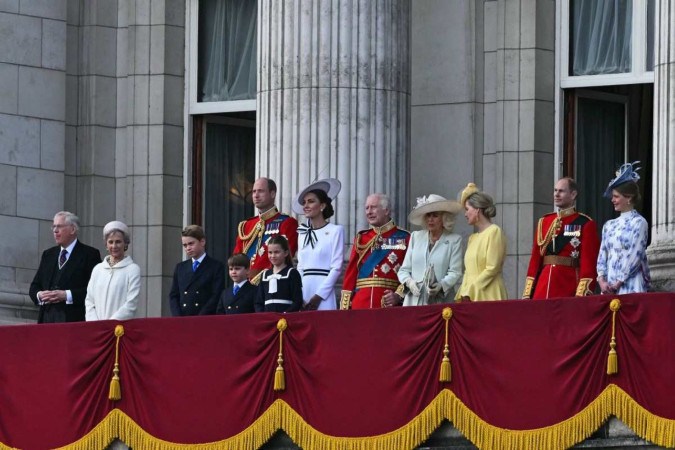 Kate, Princess of Wales, returns to public life for the first time since her cancer diagnosis, taking part in the Trooping the Color parade in central London.