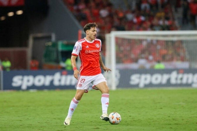 Maurício deve ser jogador do Palmeiras nas próximas temporadas  -  (crédito: Foto: Ricardo Duarte / Internacional)