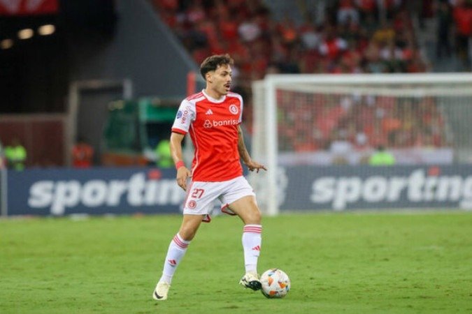 Mauricio foi vendido pelo Internacional rumo ao Palmeiras -  (crédito: Foto Ricardo Duarte/Internacional)