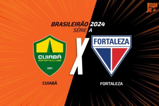 Cuiabá e Fortaleza duelam neste domingo -  (crédito: Arte: Jogada10)