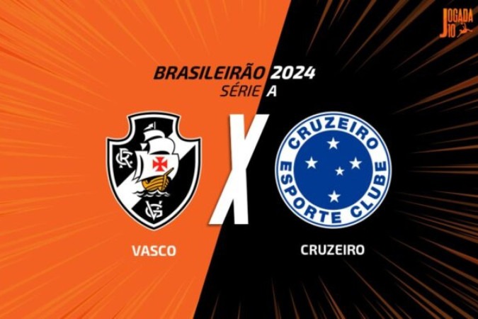 Hora da verdade para Vasco e Cruzeiro, pela nona rodada do Brasileirão -  (crédito: Arte: Jogada10)