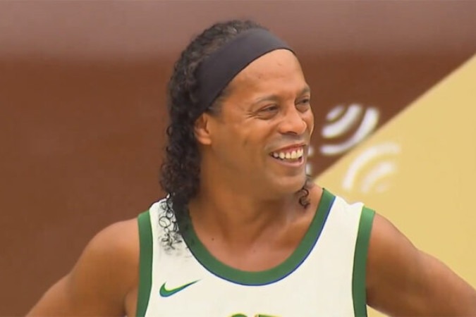  Ronaldinho Ga..cho -  Reprodu....o Twitter @survivorturkiye
     -  (crédito: Foto: Reprodução Twitter @survivorturkiye)