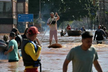 A mudança climática não pode ser justificativa para tragédias e contratempos -  (crédito:  Gustavo Mansur/Palácio Piratini)