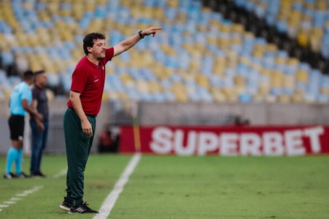 Diniz deu folga aos jogadores do Fluminense no domingo (16) -  (crédito:  Lucas Mercon)