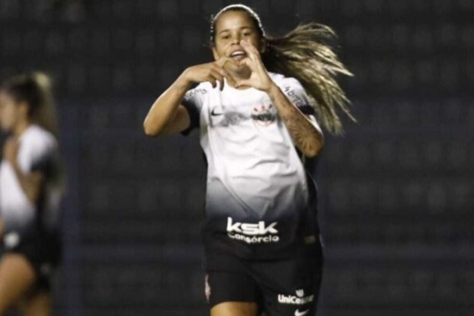 Corinthians goleou o Red Bull Bragantino e garantiu a melhor campanha do Brasileirão Feminino -  (crédito: Foto: Rodrigo Gazzanel/Corinthians)