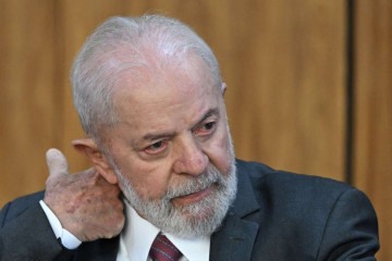 Críticas à autonomia do Banco Central (BC), à taxa de juros elevada e a defesa de uma agenda expansionista continuam a ditar as falas do presidente Luiz Inácio Lula da Silva -  (crédito:  AFP)