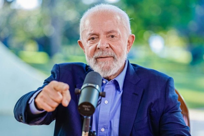 O presidente Lula na entrevista: 