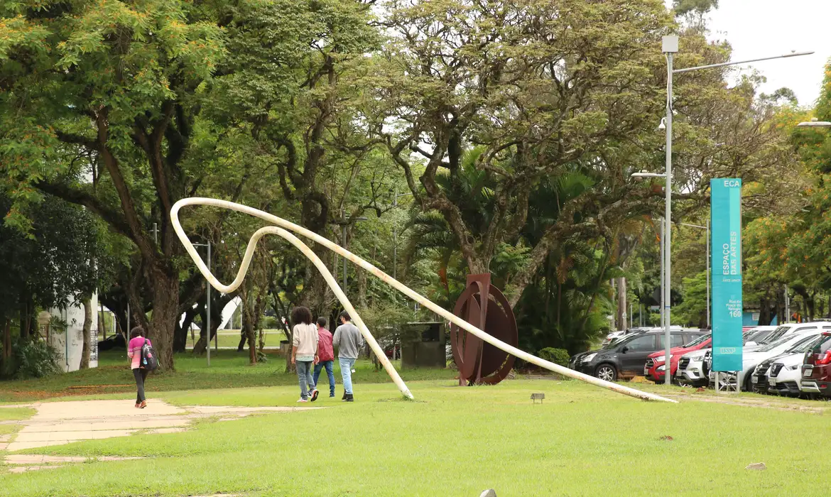 Mais de 55% dos alunos que ingressam na USP são de escolas públicas -  (crédito: EBC)