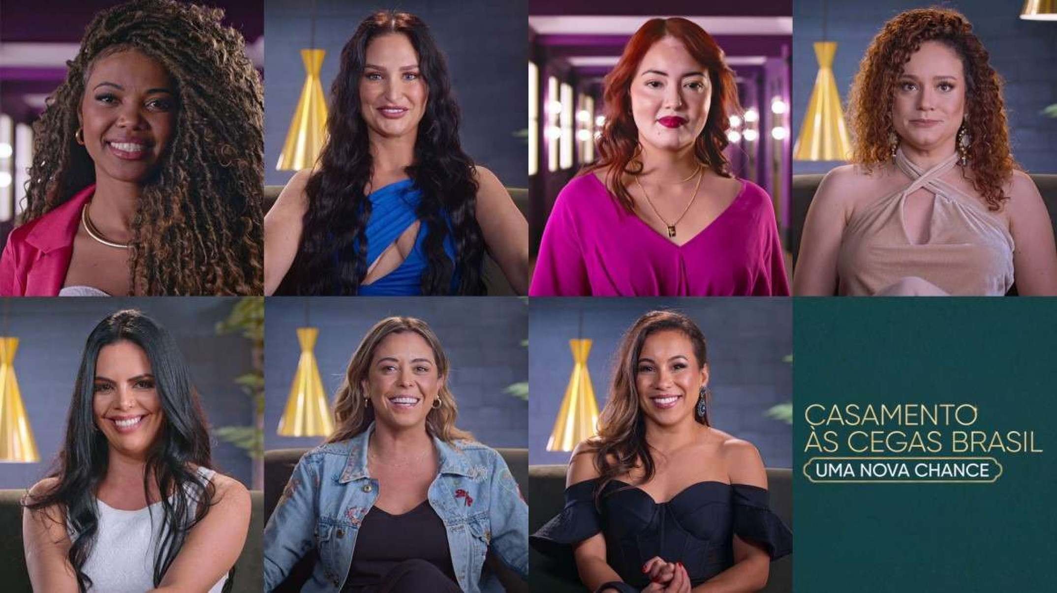 Participantes do sexo feminino do reality show Casamentos às cegas Brasil Temporada 4