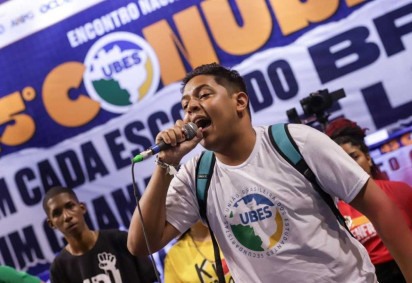 Henrique Silva, 20 anos, é eleito presidente da Ubes -  (crédito: Hugo Silva)