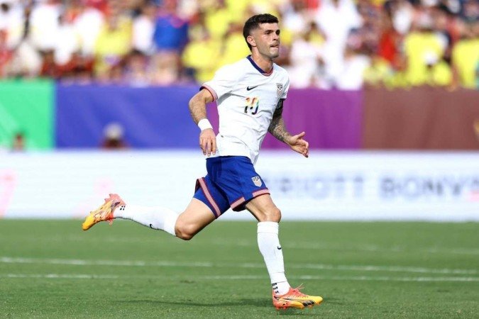 Christian Pulisic é o queridinho da torcida e destaque dos Estados Unidos na Copa América em casa      