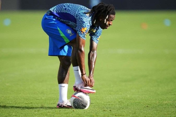 Vinícius Júnior será o grande protagonista do Brasil em uma Copa América que pode lhe dar a Bola de Ouro -  (crédito: Getty Images via AFP)